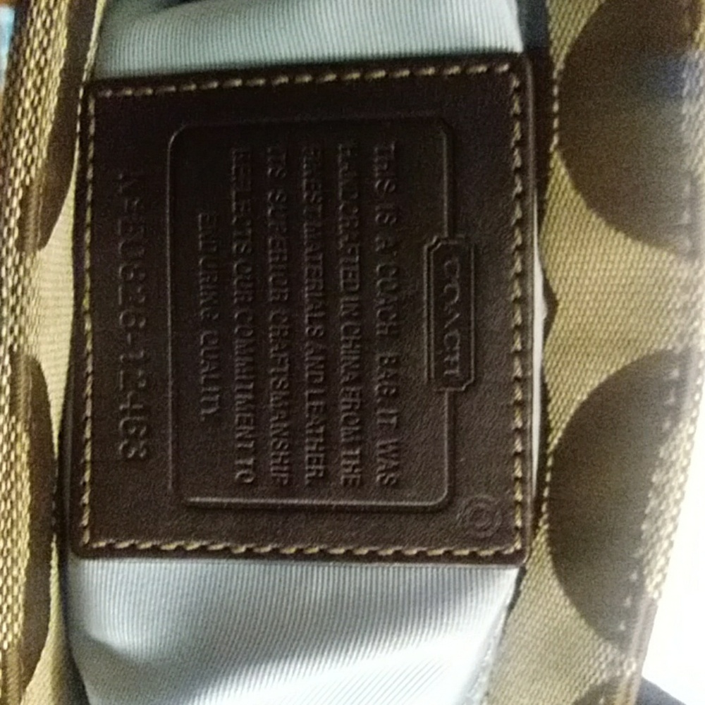 Authentic COACH shoe and bag